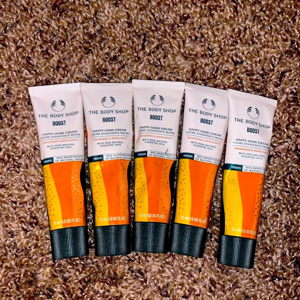 The Body Shop Boost Happy Hand Cream